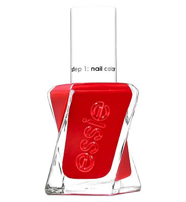 Essie Gel Couture 270 Rock The Runway, Hot Red Colour, Longlasting High Shine Nail Polish 13.5ml