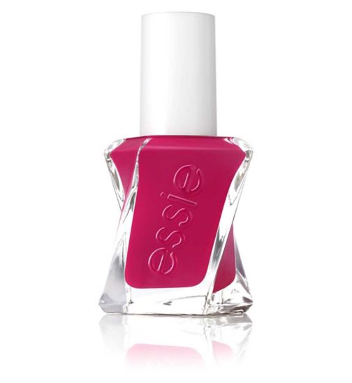 Essie Gel Couture 300 The It-factor Dark Pink Colour, Longlasting High Shine Nail Polish 13.5ml