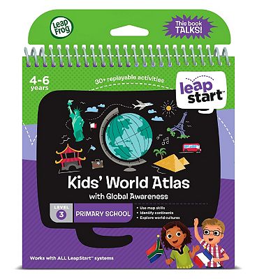 LeapFrog LeapStart Primary School Activity Book Level 3 World Atlas LeapFrog LeapStart Primary School Activity Book Level 3 World Atlas