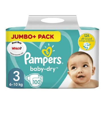 Boots pampers hot sale size 3