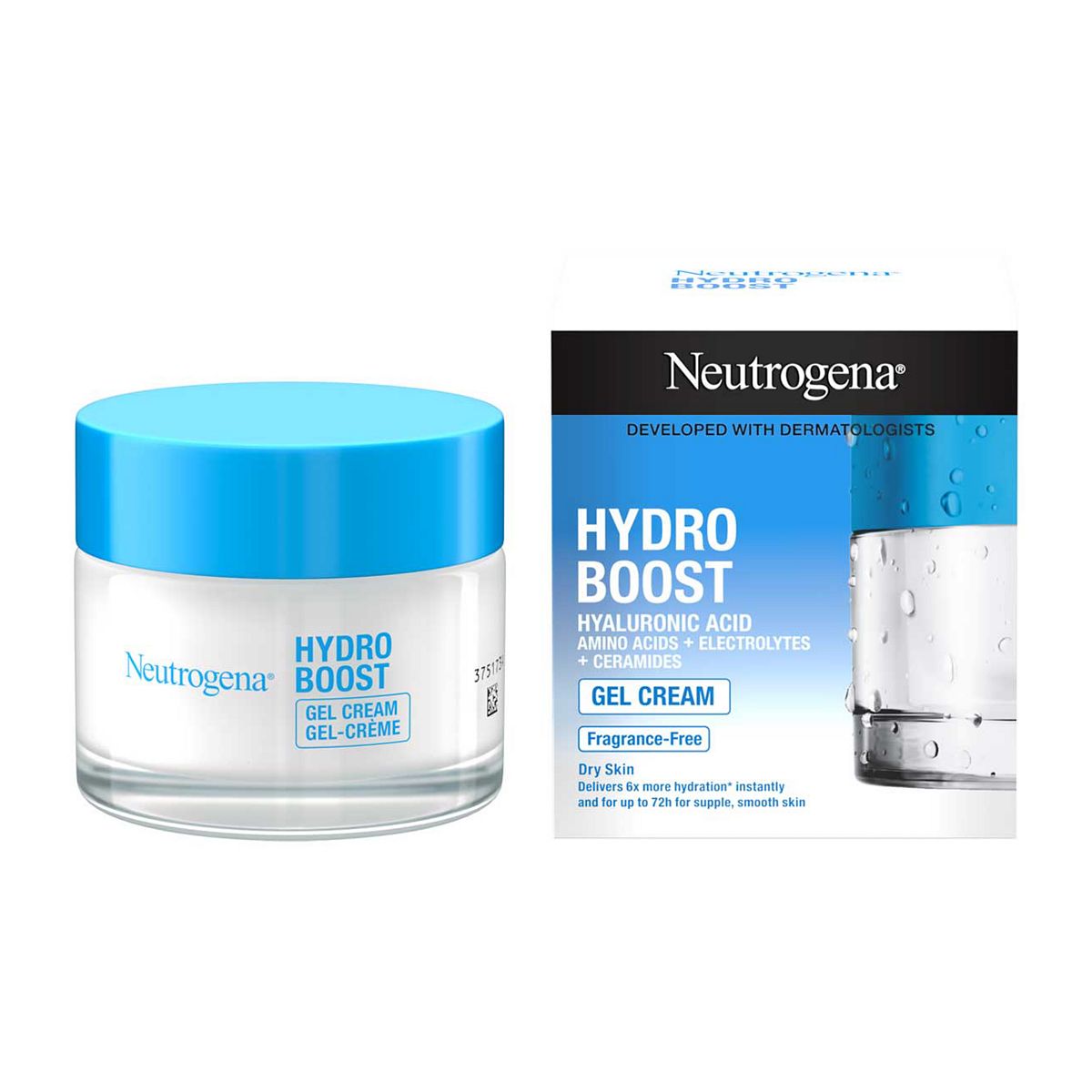 Neutrogena Hydro Boost Gel Moisturiser For Dry Skin 50Ml Cream