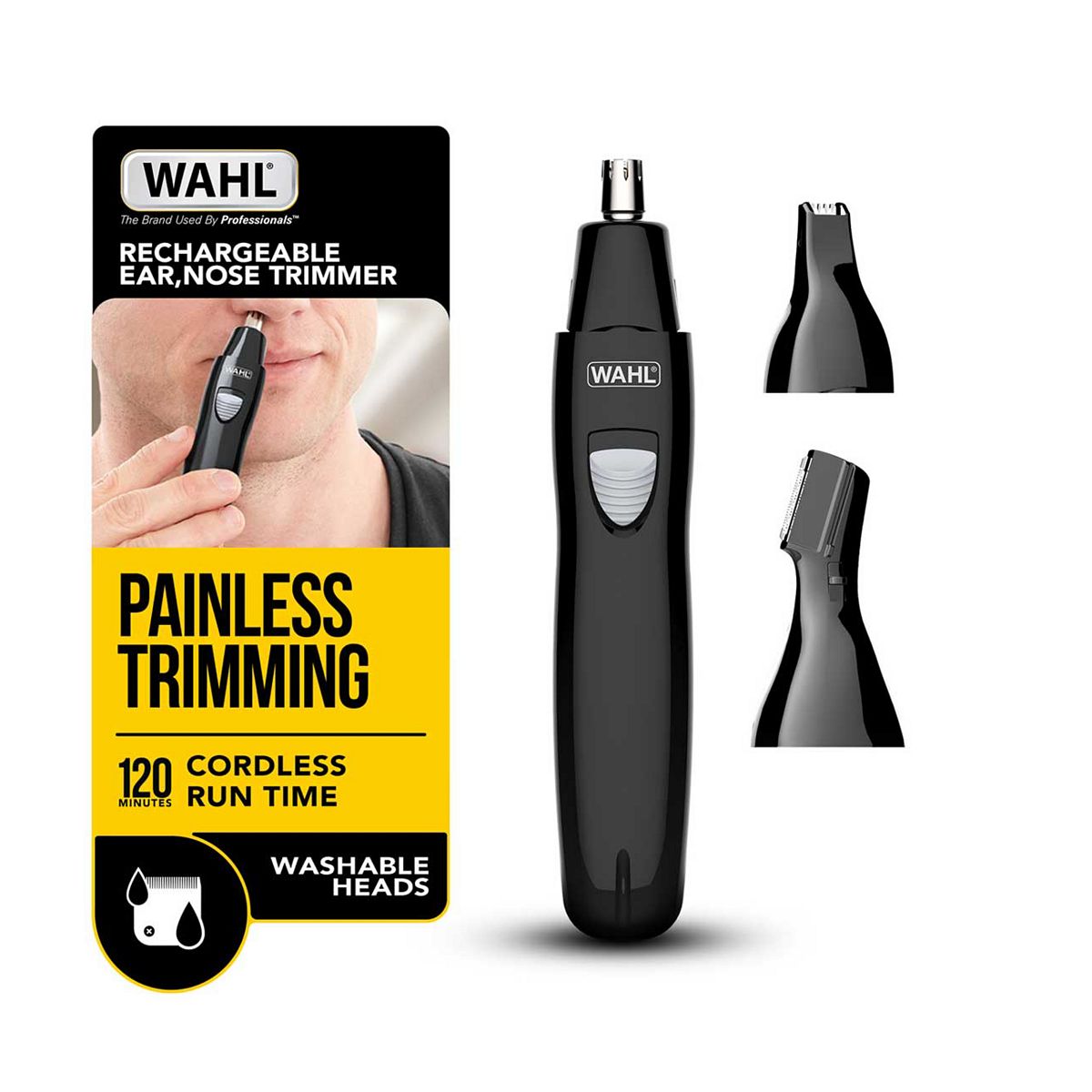 WAHL Trimmer Kit Rechargeable Ear, Nose And Eyebrow