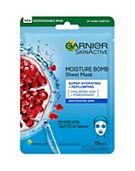 Garnier Moisture Bomb Pomegranate Hydrating Face Sheet Mask Dehydrated Skin 32g
