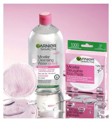 Garnier Micellar Water, Gentle Face Cleanser & Makeup Remover for Sensitive Skin, 700ml (6)