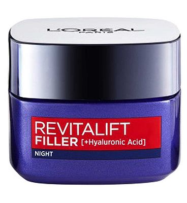 L’Oreal Paris Revitalift Filler Hyaluronic Acid Anti Ageing Night Cream 50ml