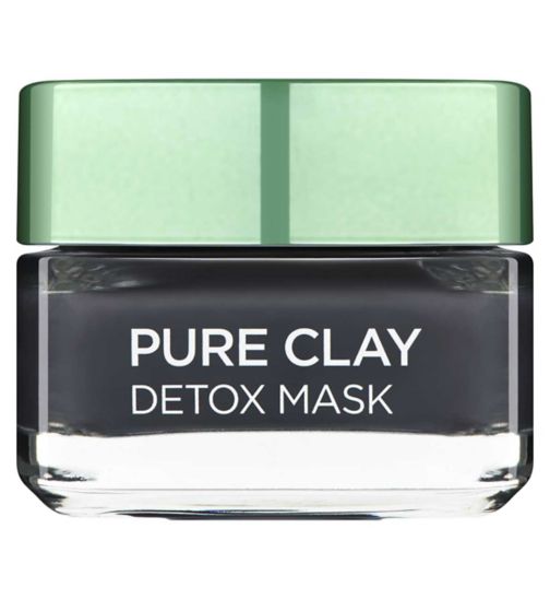 L'Oreal Paris Pure Clay Detox Face Mask Charcoal 50ml -
