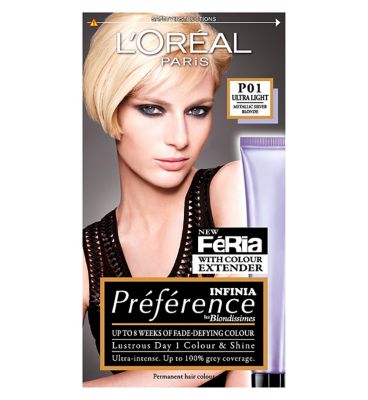 loreal hair color silver blonde