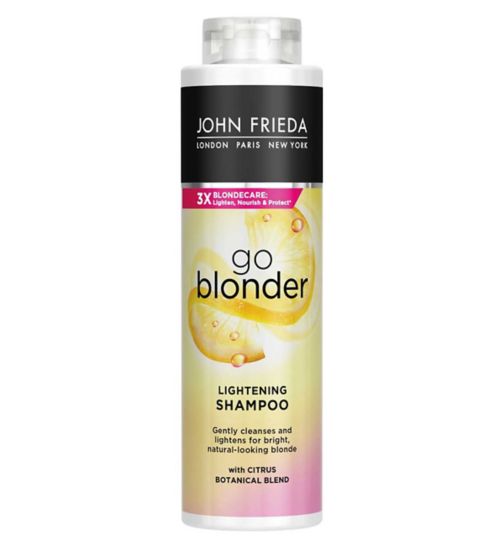 John Frieda Sheer Blonde Go Blonder Lightening Shampoo 500ml