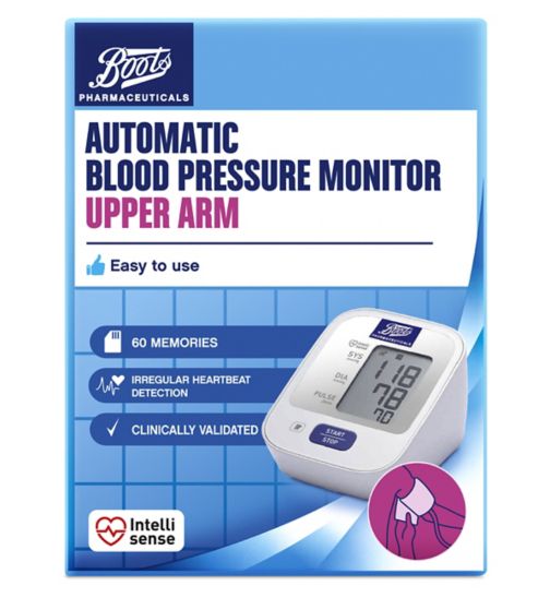 Boots Pharmaceuticals Blood Pressure Monitor - Upper Arm Unit 60 Memories
