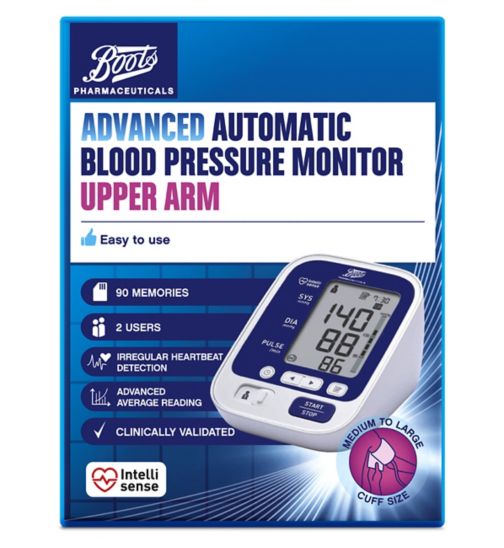 Boots Pharmaceuticals Advanced Blood Pressure Monitor - Upper Arm Unit