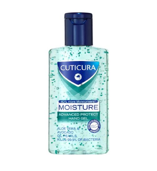 Cuticura Moisture Advanced Protect Anti Bacterial Hand Gel 100ml
