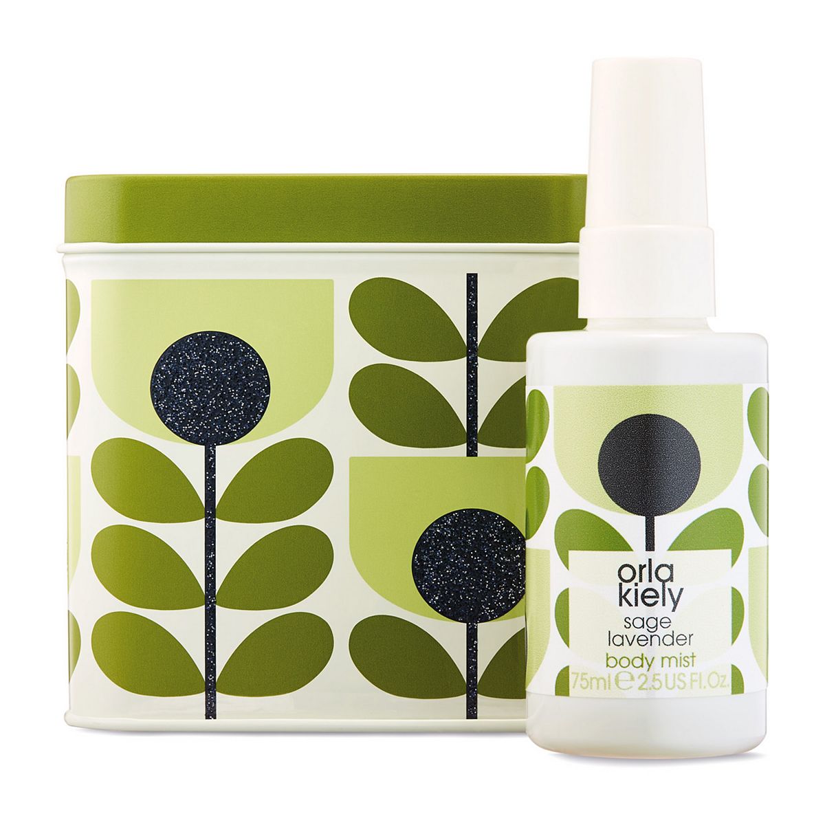 Orla Kiely Sage And Lavender Body Mist Bauble