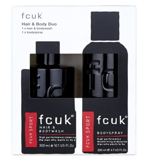 Image result for fcuk sport hair and body duo