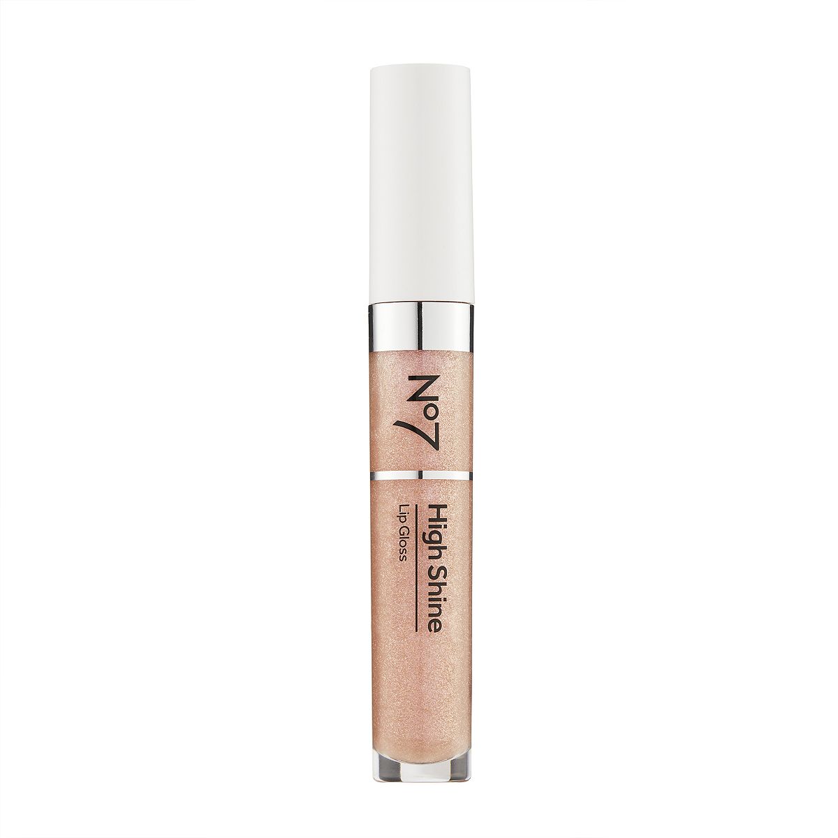No7 High Shine Lipgloss Sparkling Rose, 8ml