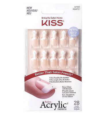 Kiss Salon Acrylic French Nail Kit - Crush Hour