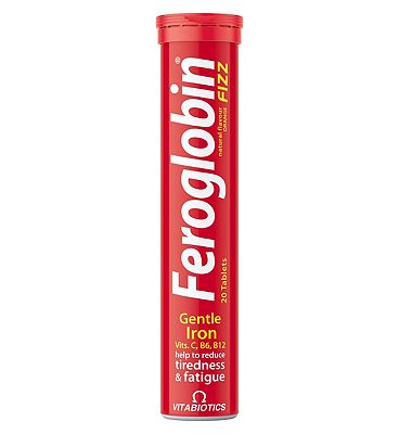 Vitabiotics Feroglobin Fizz 20 Tablets