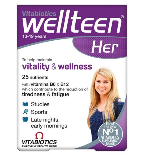 Vitabiotics Wellteen Her - 30 Tablets