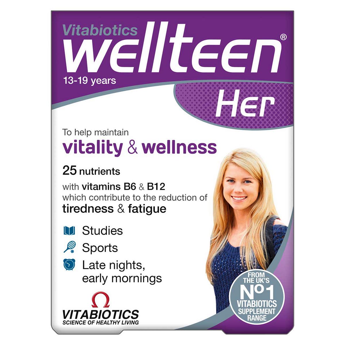 Wellteen Vitabiotics Her - 30 Tablets