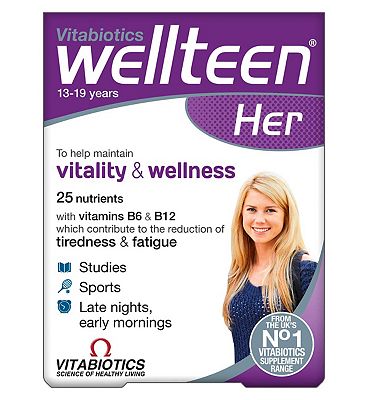 Vitabiotics Wellteen Her - 30 Tablets