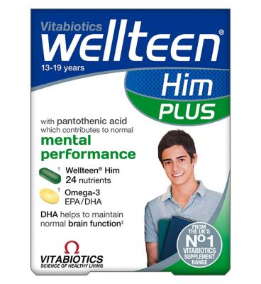 Vitabiotics Wellteen Him Plus - 56 Tablets
