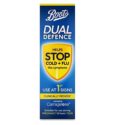 Click to view product details and reviews for Boots Dual Defence Nasal Spray 20ml.