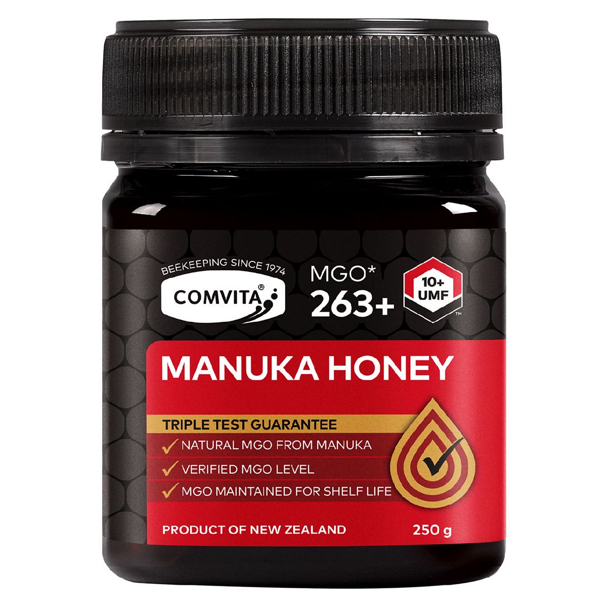 Comvita Mgo 263+ (Umf 10+) Manuka Honey 250G
