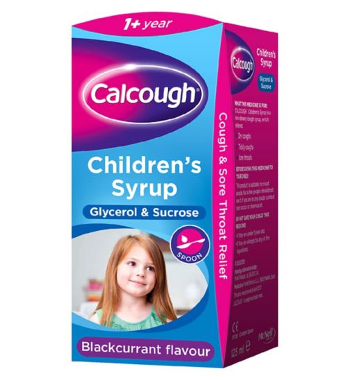 CalCough Children's Syrup Blackcurrant Flavour 1+ 125ml