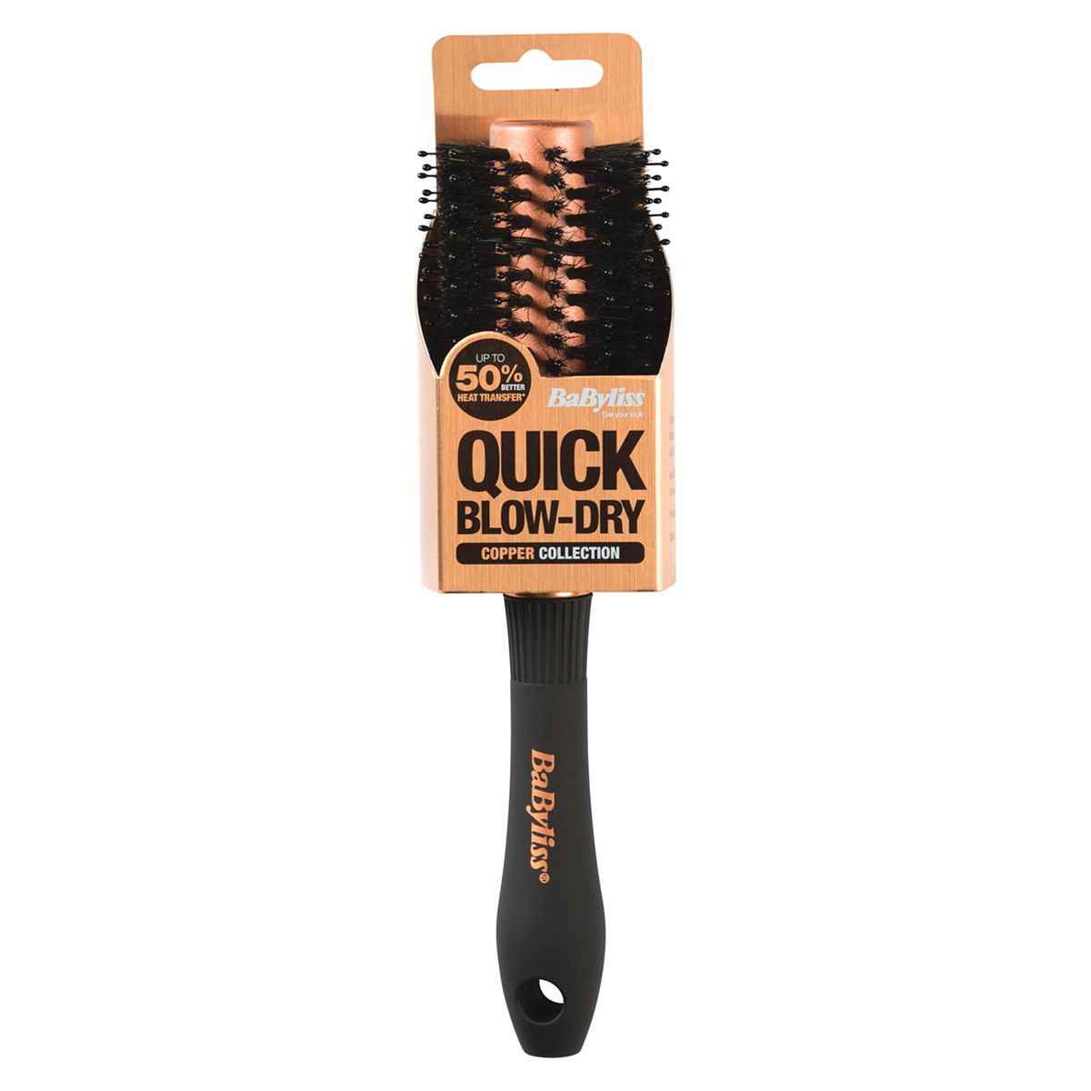 Babyliss Copper Mixed Bristle Barrel Brush 25Mm