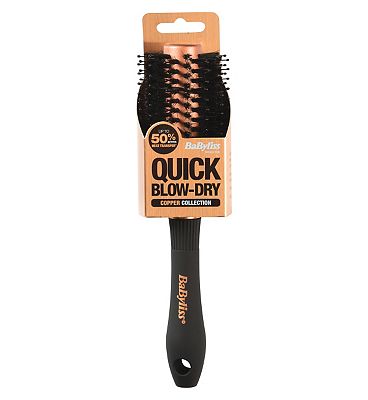 BaByliss Copper Mixed Bristle Barrel Brush 25mm