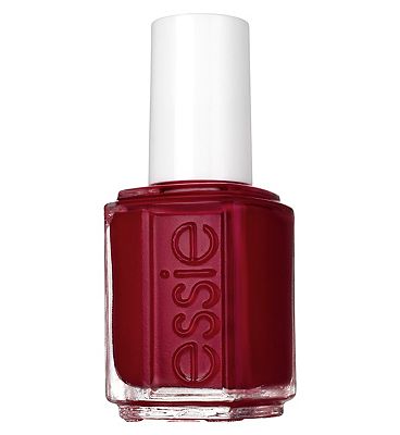 Essie Nail Polish 427 Maki Me Happy Deep Dark Red Colour, High Shine and High Coverage Nail Polish 1