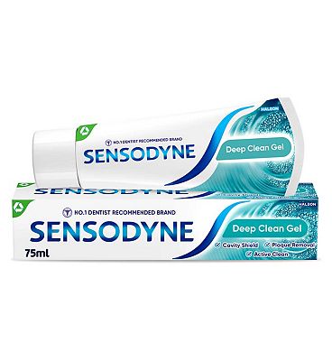Sensodyne Sensitive Toothpaste Daily Care Deep Clean Gel 75ml