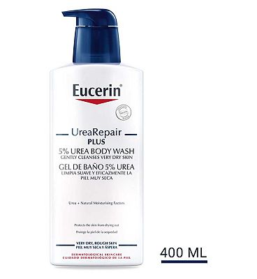 Eucerin UreaRepair 5% Urea Body Wash for Very Dry Rough Skin 400ml