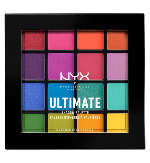 NYX Professional Makeup Ultimate Eyeshadow Palette - Brights