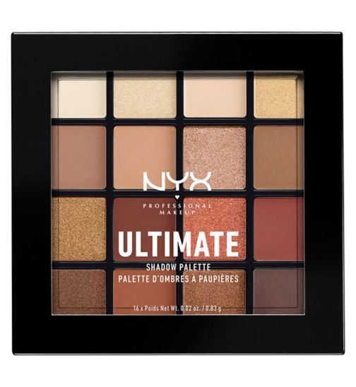 fringe Silicon Thunder NYX Professional Makeup Ultimate Shadow Palette - Brights | Boots