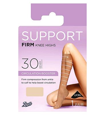 Scholl Softgrip Class 2 - Below the Knee Open Toe - Compression Hosier