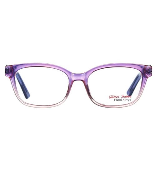 Glitter Babes Glitter Kids' Glasses - Purple
