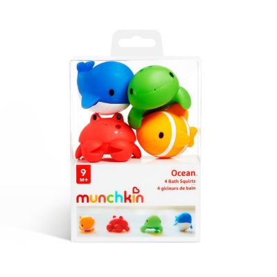 Munchkin Ocean bath toys set - 4 Pack