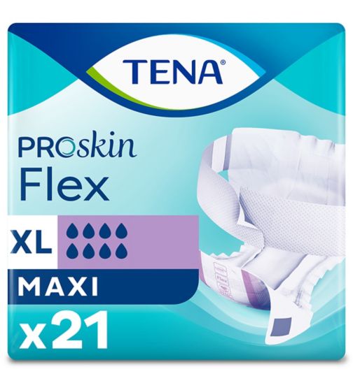 TENA Flex Belted Incontinence Pant Maxi Extra Large - 21 pack