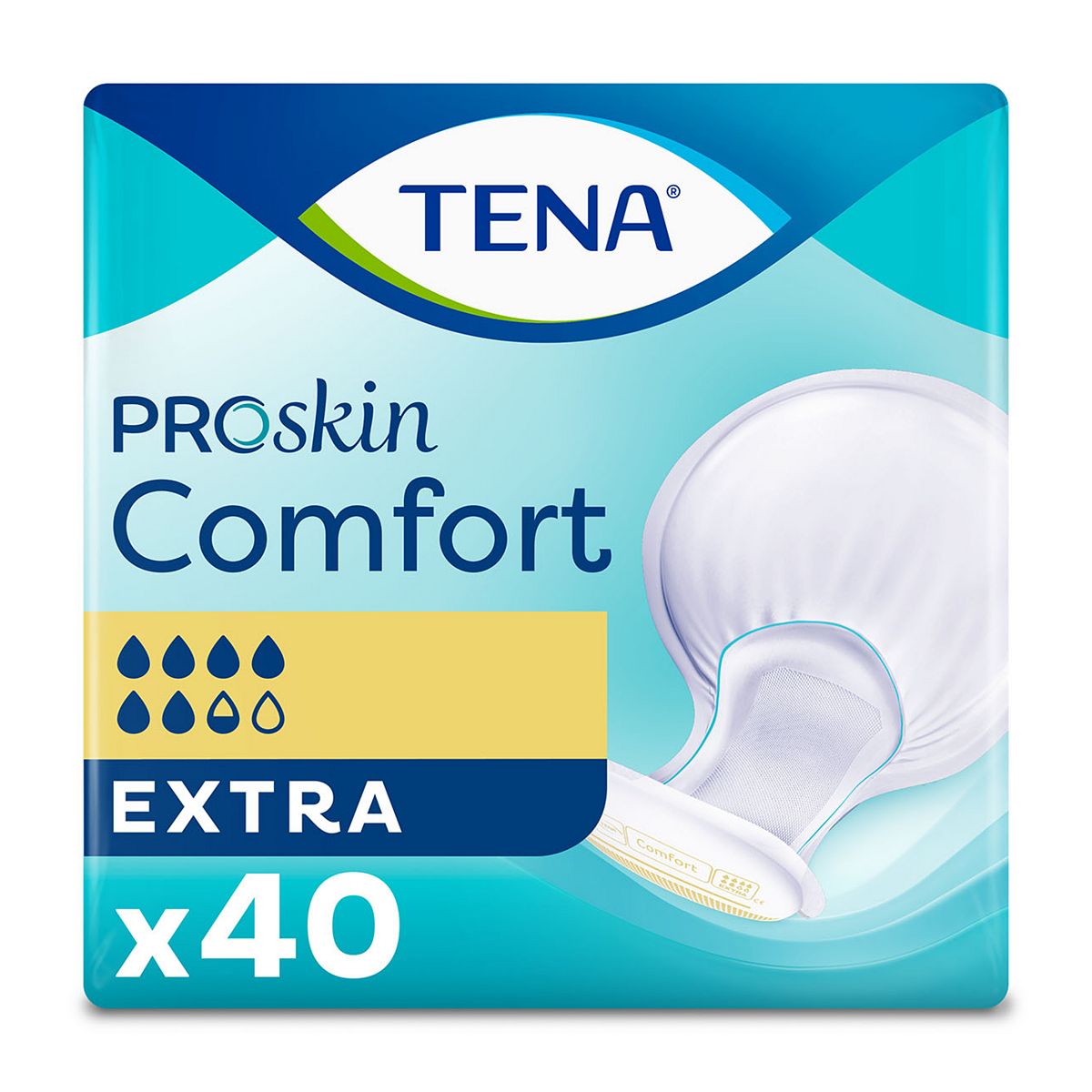 Tena Comfort Incontinence Pads Extra - 40 Pack