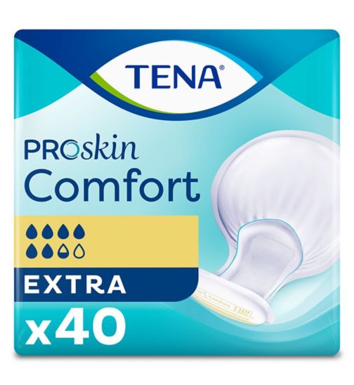 TENA Comfort Incontinence Pads Extra - 40 pack