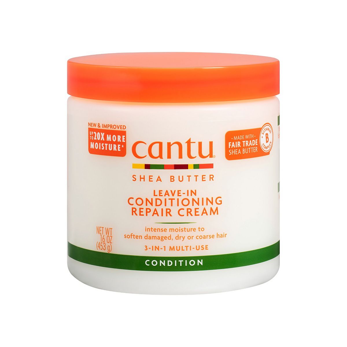 Cantu Shea Butter Leave-In Conditioning Repair Cream 453g