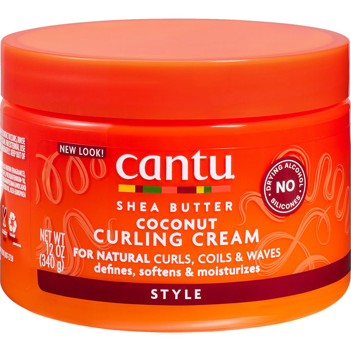Cantu Shea Butter For Natural Hair Coconut Curling Cream 340g