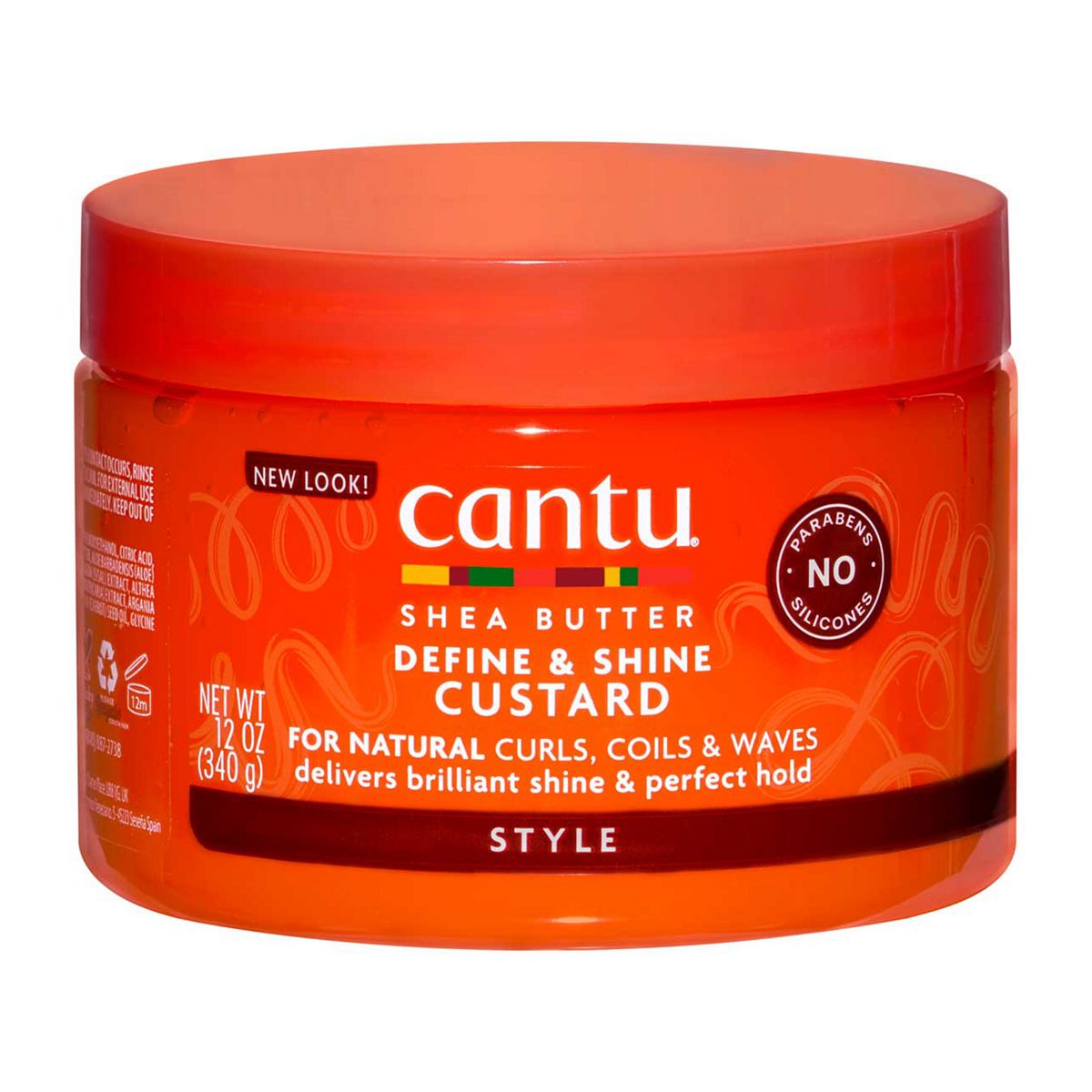 Cantu Shea Butter For Natural Hair Define & Shine Custard 340g
