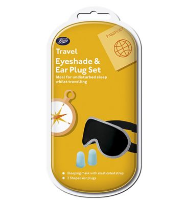 eye mask and earplugs for sleeping