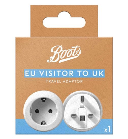 Boots European Visitor to UK Adaptor