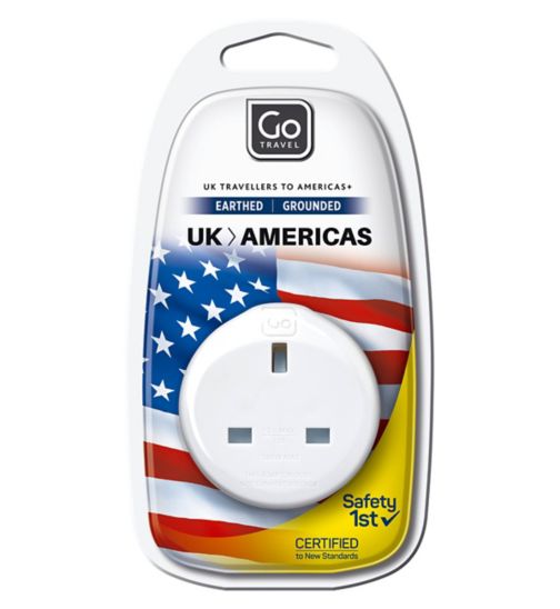 Go Travel UK to USA, Canada and South America Adaptor