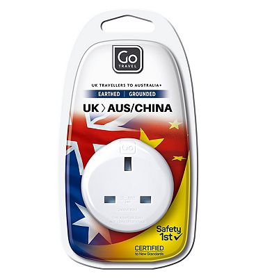Go Travel UK-Aus/China Adaptor