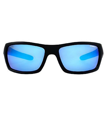 O’Neill Sunglasses Barrell - Matte Black and Lime Mirror Frame
