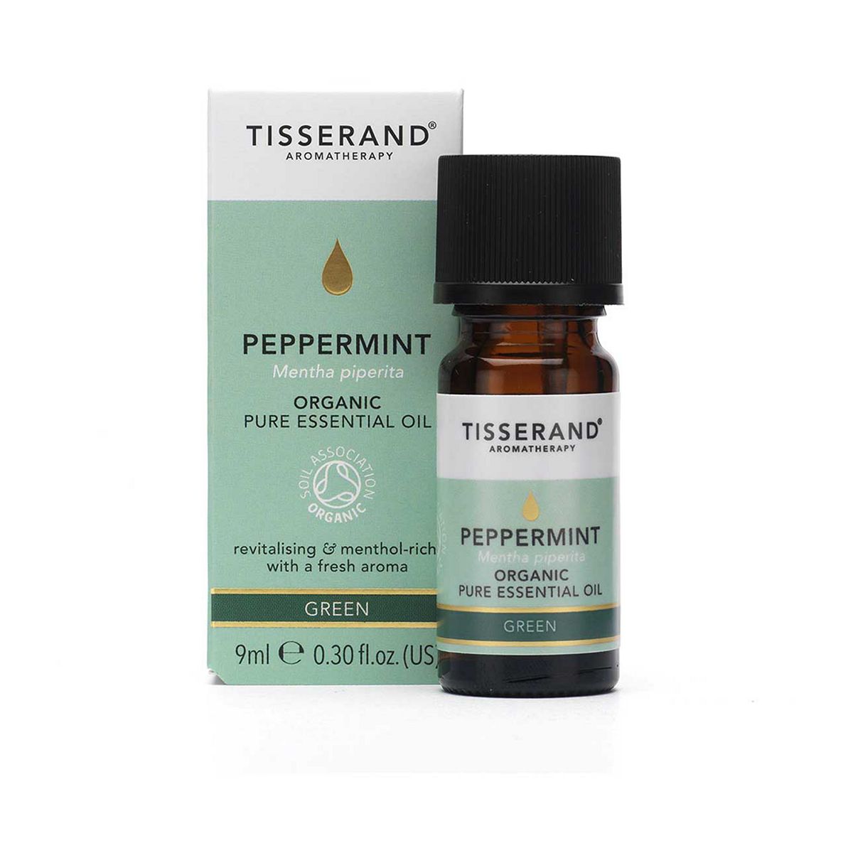 Tisserand Aromatherapy Organic Peppermint Essential Oil, 9Ml