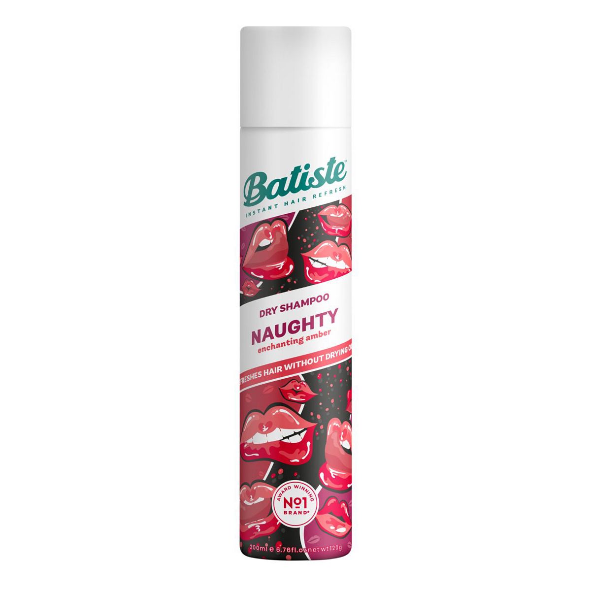 Batiste Naughty Dry Shampoo, Hair Shampoo200 ml, 200ml